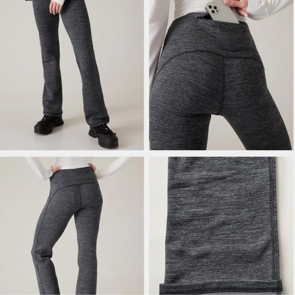 Athleta Heathered Gray Altitude Pants Size 3X